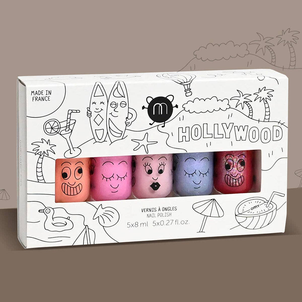 Set of 5 Nail Polish