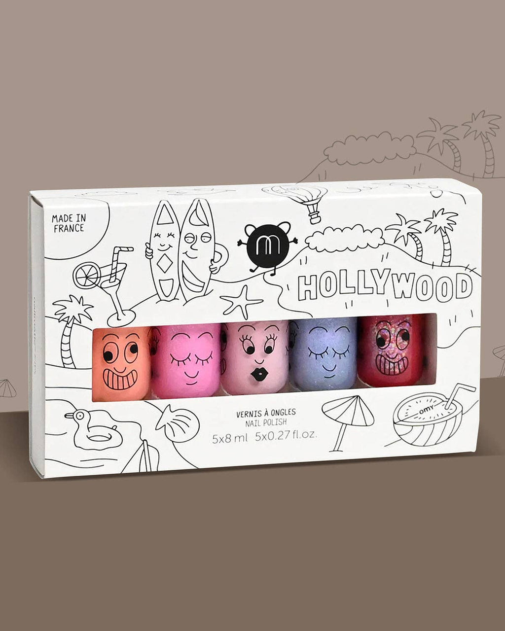 Set of 5 Nail Polish