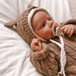 Baby Bear Jumpsuit (Acorn)
