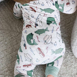 Convertible Zip Romper (Off the Hook)