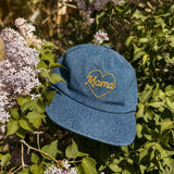 Denim Snapback Hat (Mama)