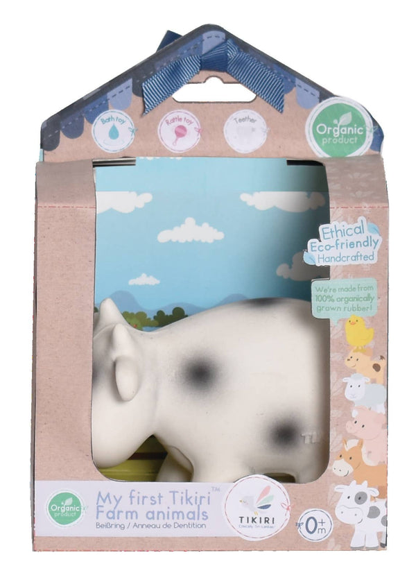Teether Rattle (Cow)