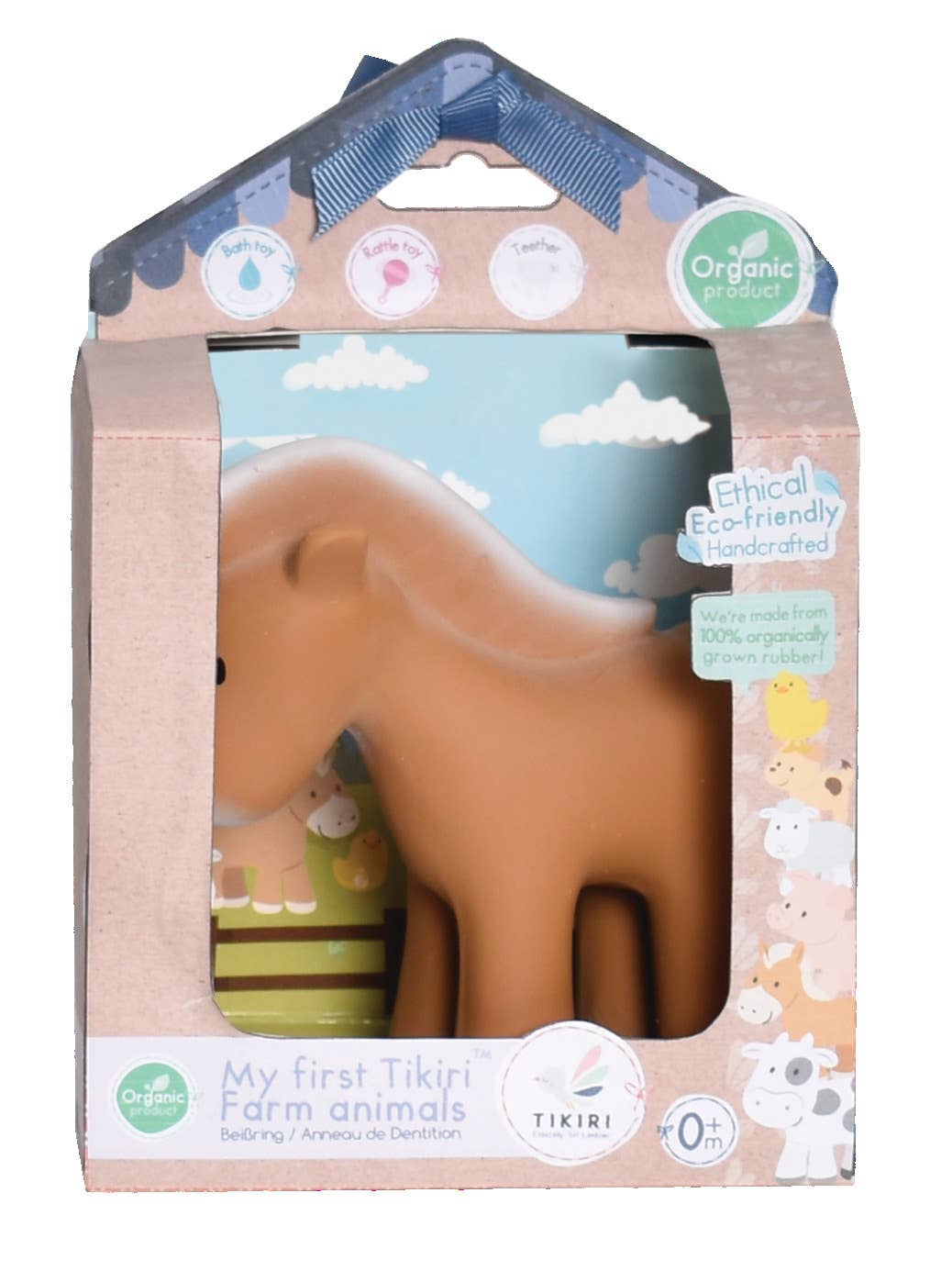 Teether Rattle Toy (Horse)