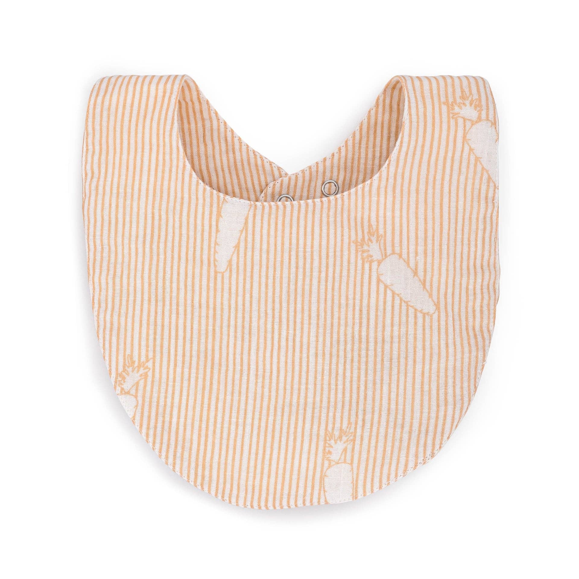3 Pack Bandana Baby Bib (Clementine Fruit & Veggie)