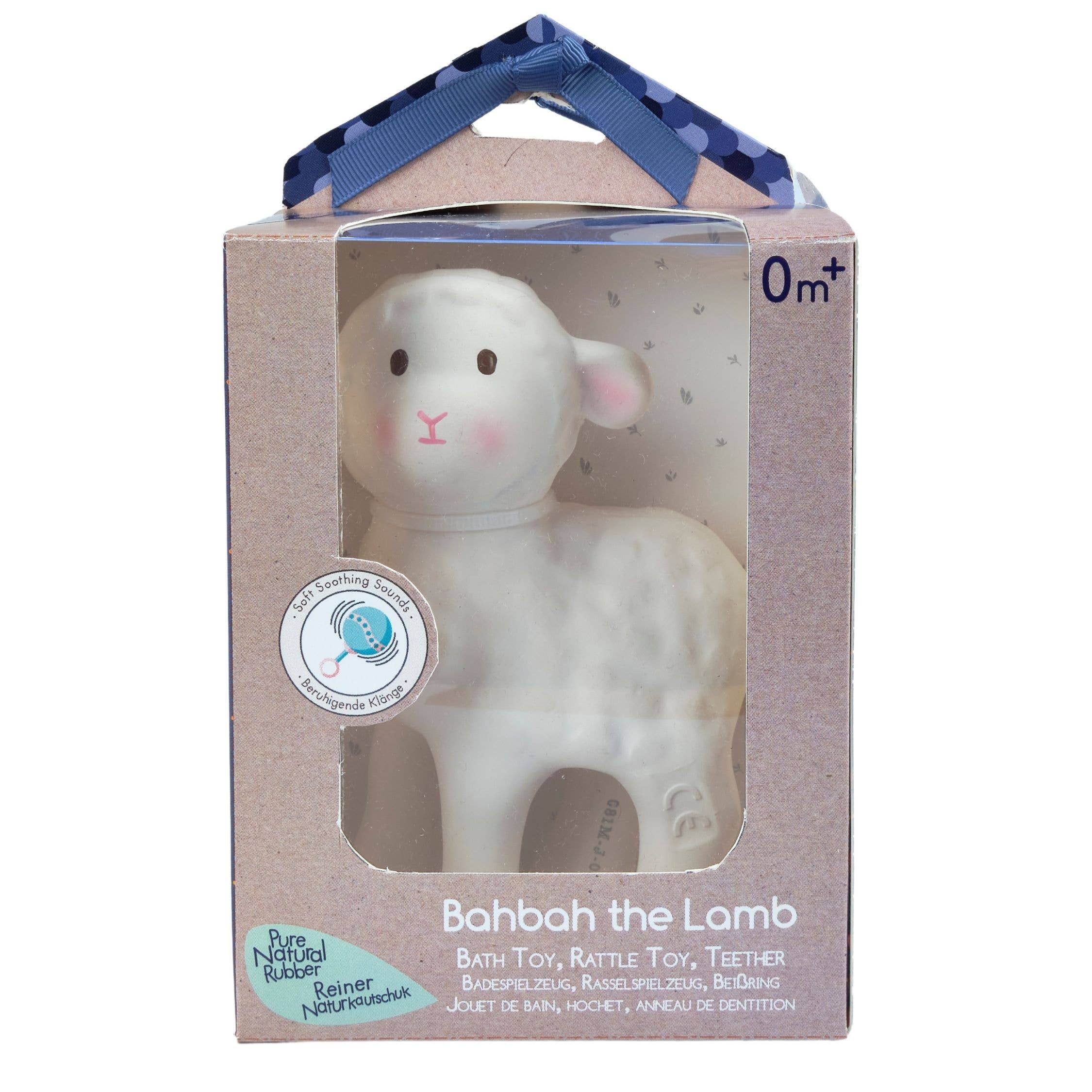 Teether Rattle & Bath Toy (Bahbah the Lamb)