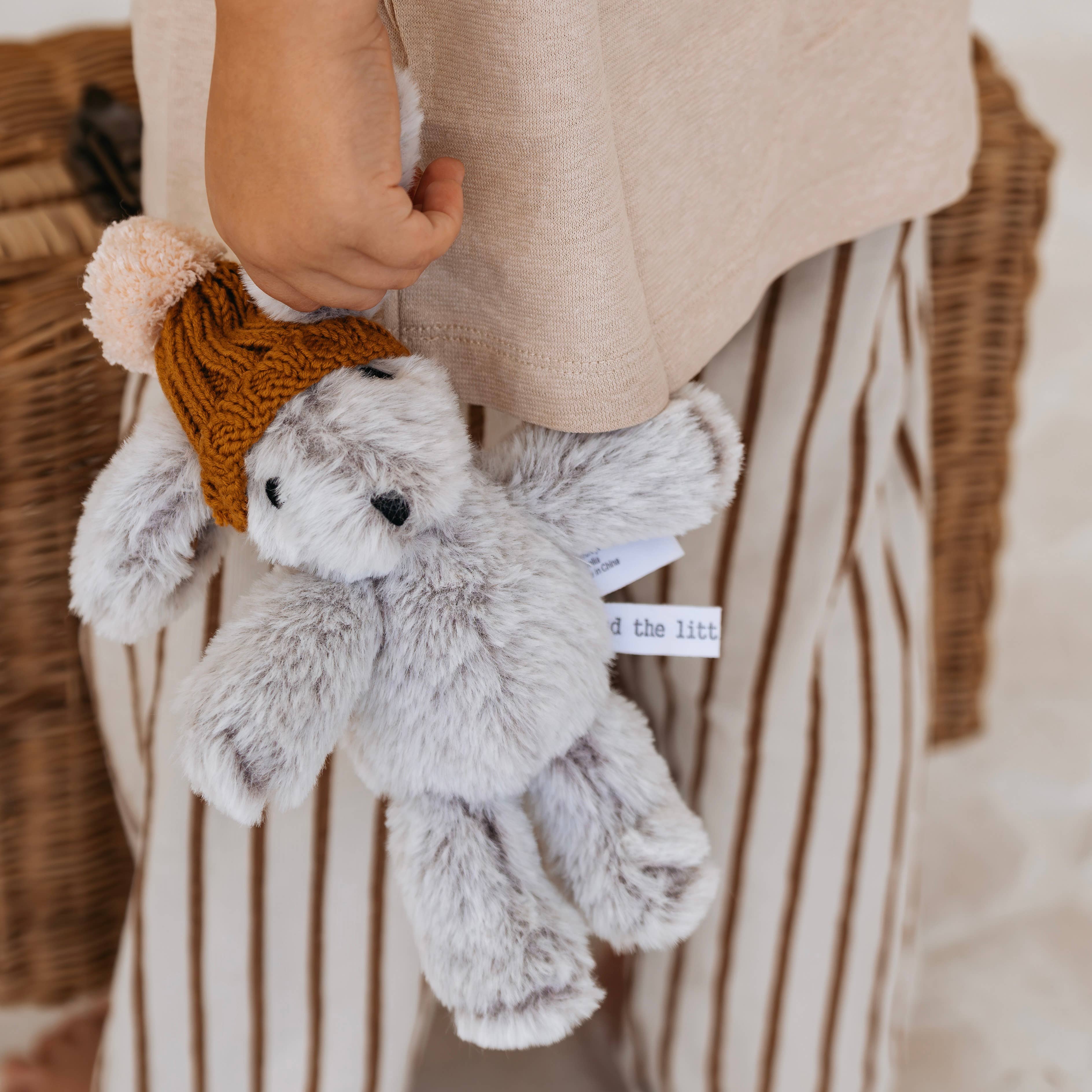 Edith Rabbit with Beanie (Pepper)