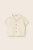 Soft Gauze Cotton Shirt (Ivory)