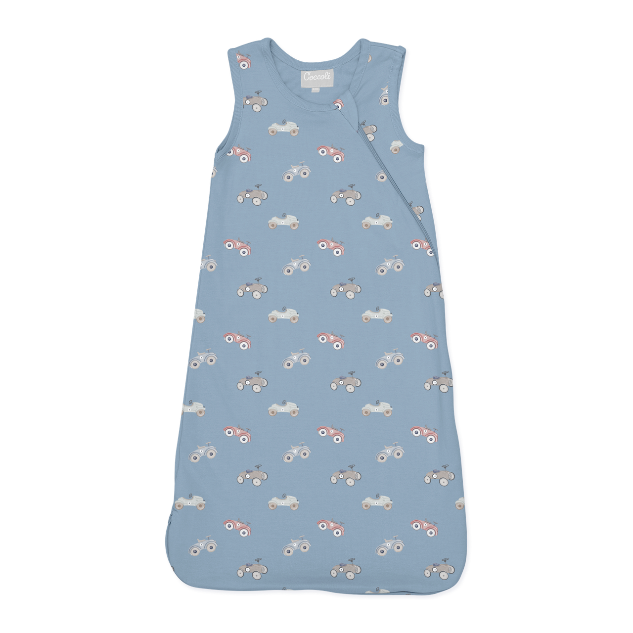 1.5 Togs Sleepsack (Cars on Steel Blue)