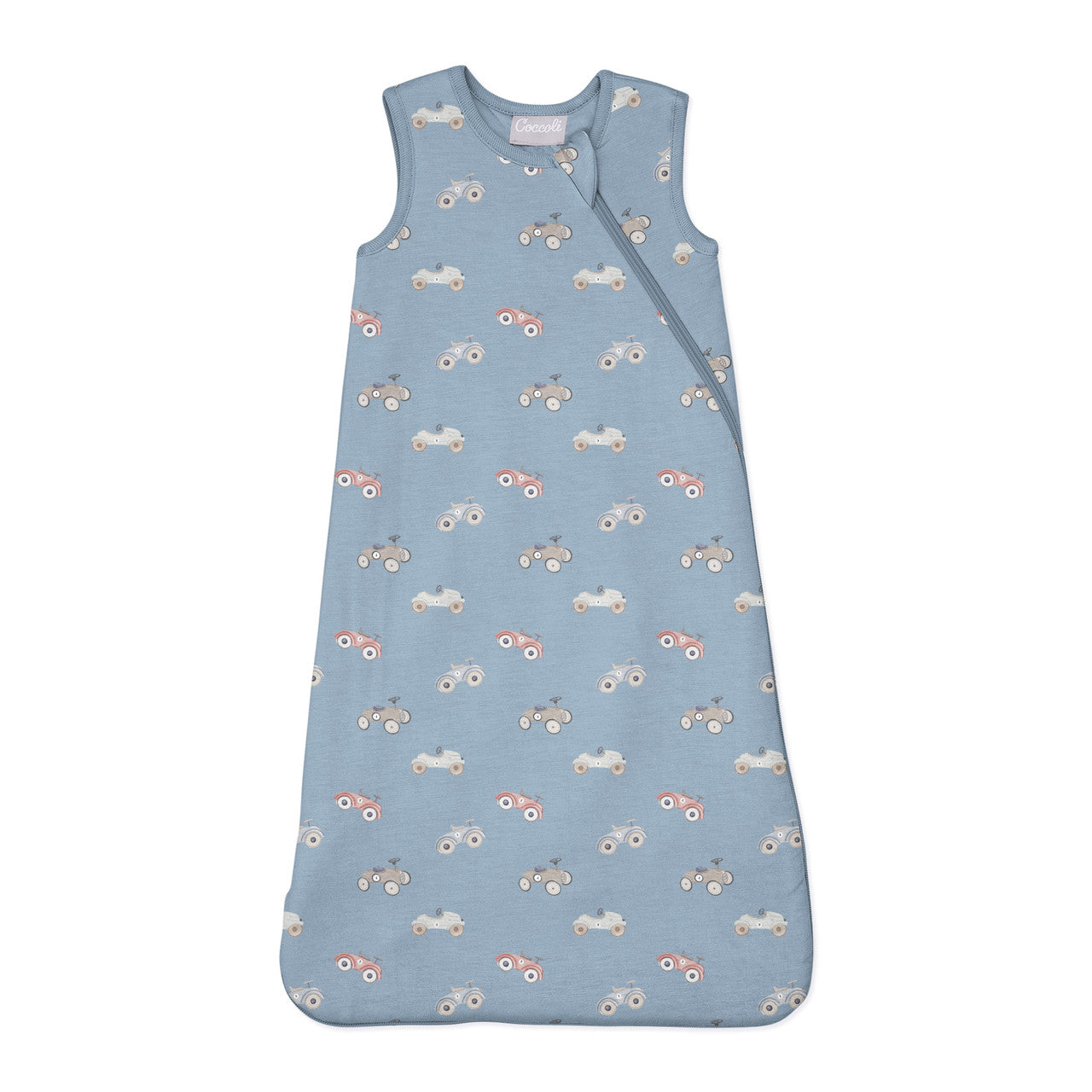 1.5 Togs Sleepsack (Cars on Steel Blue)