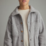 Bamboo Shirt Jacket (Grey)