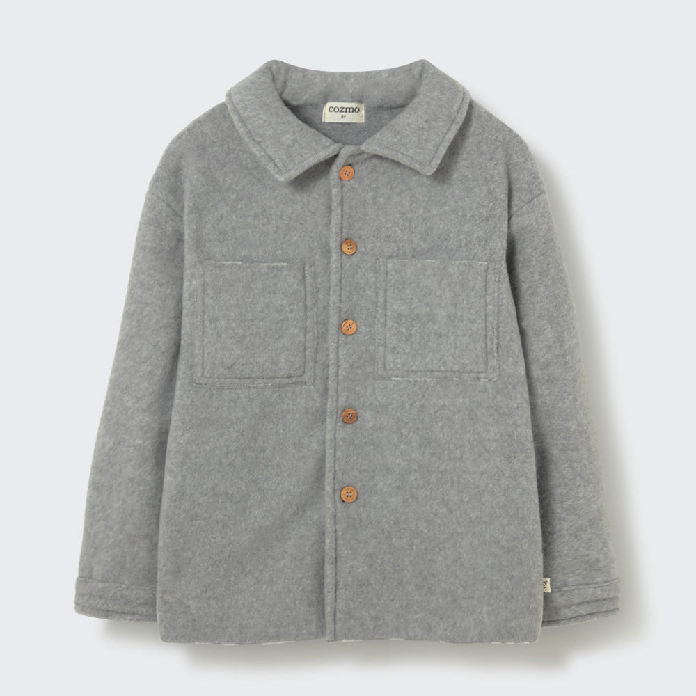 Bamboo Shirt Jacket (Grey)
