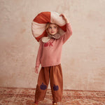 Ziggy Barrel Leg Trouser Kids (Ginger Apple)