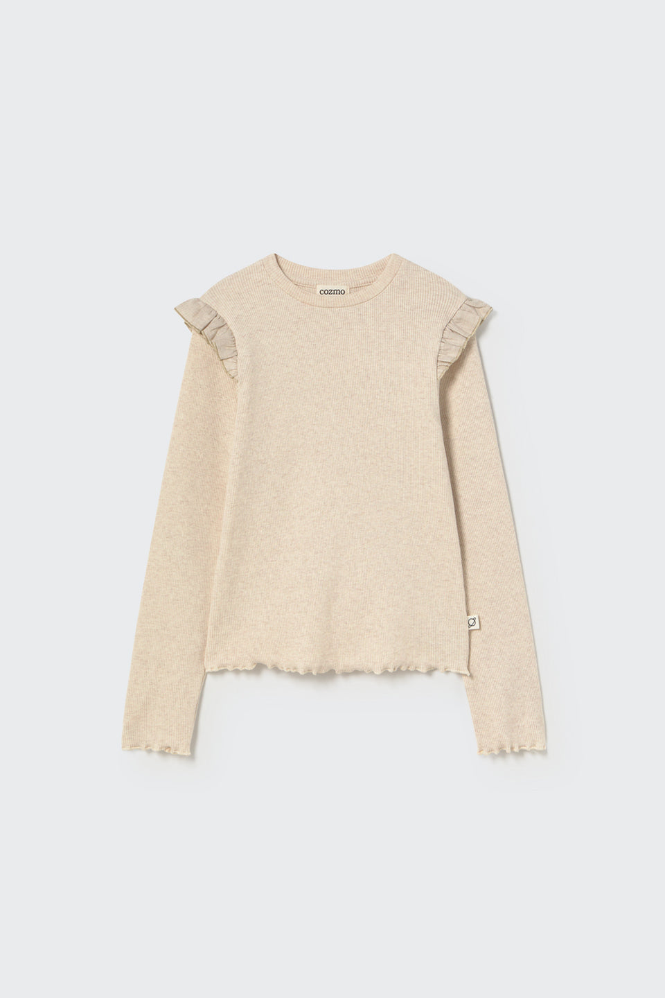 Cotton Rib Sweater (Stone)