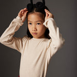 Cotton Rib Sweater (Stone)