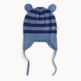 Attie Knit Hat with Ears (Dusty Blue)