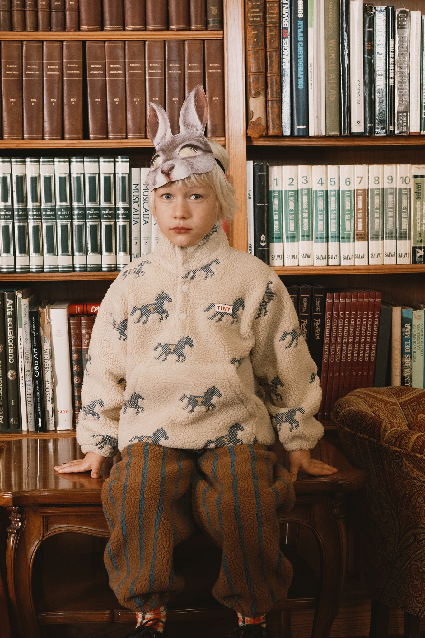 Sherpa Sweatshirt (Horses)
