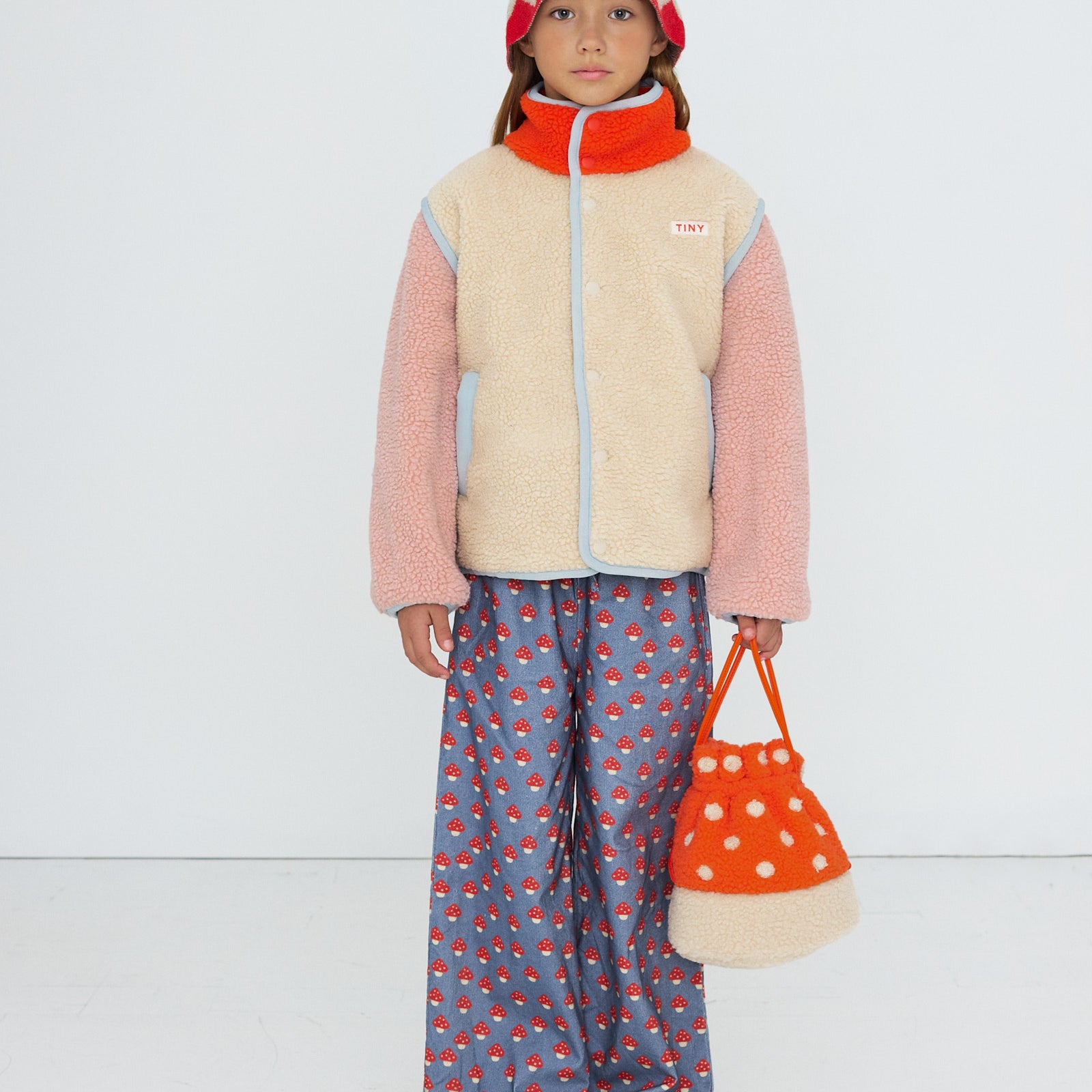 Sherpa Jacket (Color Block)