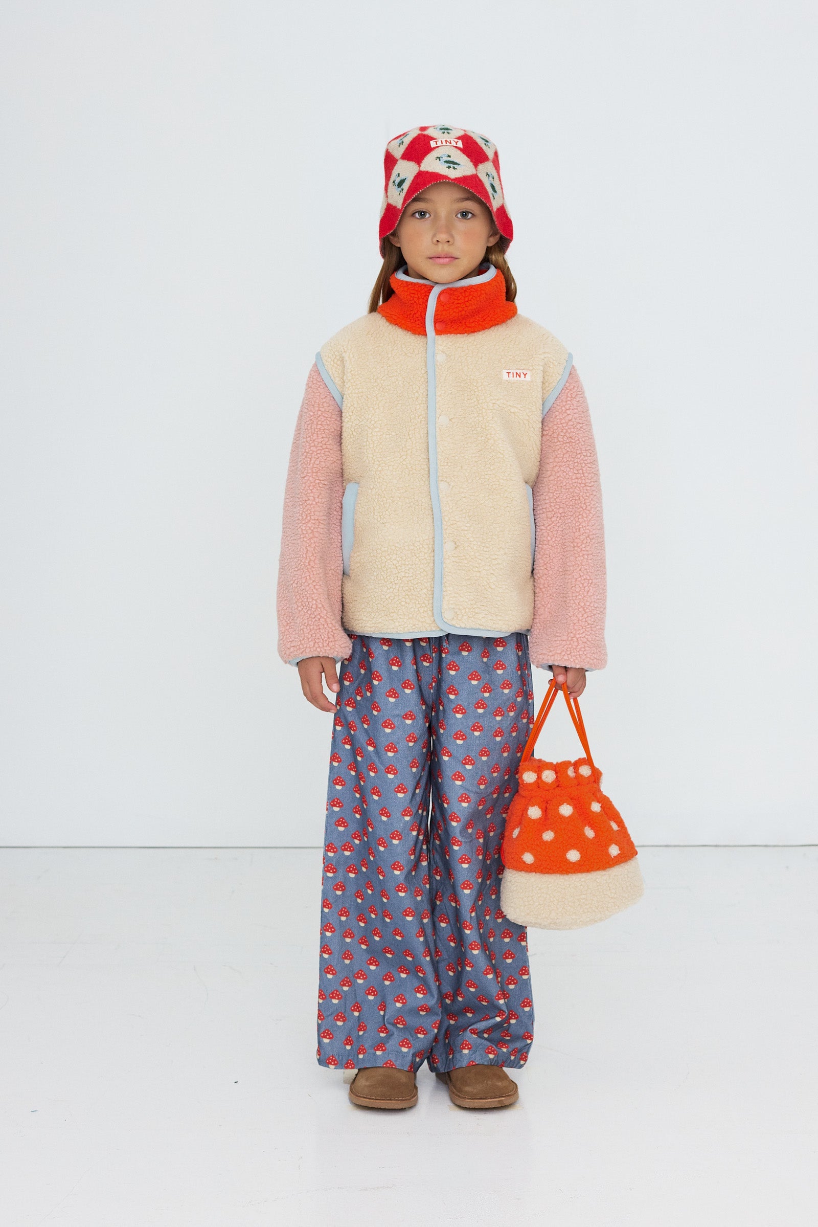 Sherpa Jacket (Color Block)
