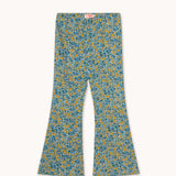 Rib Pant (Flower Pattern)