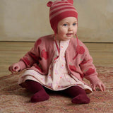 Aymer Apple Knit Cardigan (Rosy)