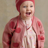 Aymer Apple Knit Cardigan (Rosy)