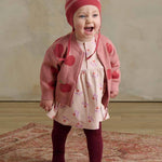 Aymer Apple Knit Cardigan (Rosy)