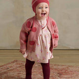 Aymer Apple Knit Cardigan (Rosy)
