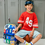 Kane Double Pocket Backpack (Varsity Numbers)
