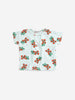 Juicy Tomatoes All Over Baby T-Shirt (Light Blue)