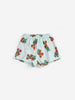 Juicy Tomatoes All Over Baby Shorts (Light Blue)