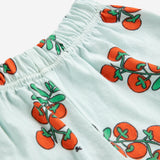 Juicy Tomatoes All Over Baby Shorts (Light Blue)
