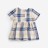 Fun Tartan Woven Dress (Multicolor)