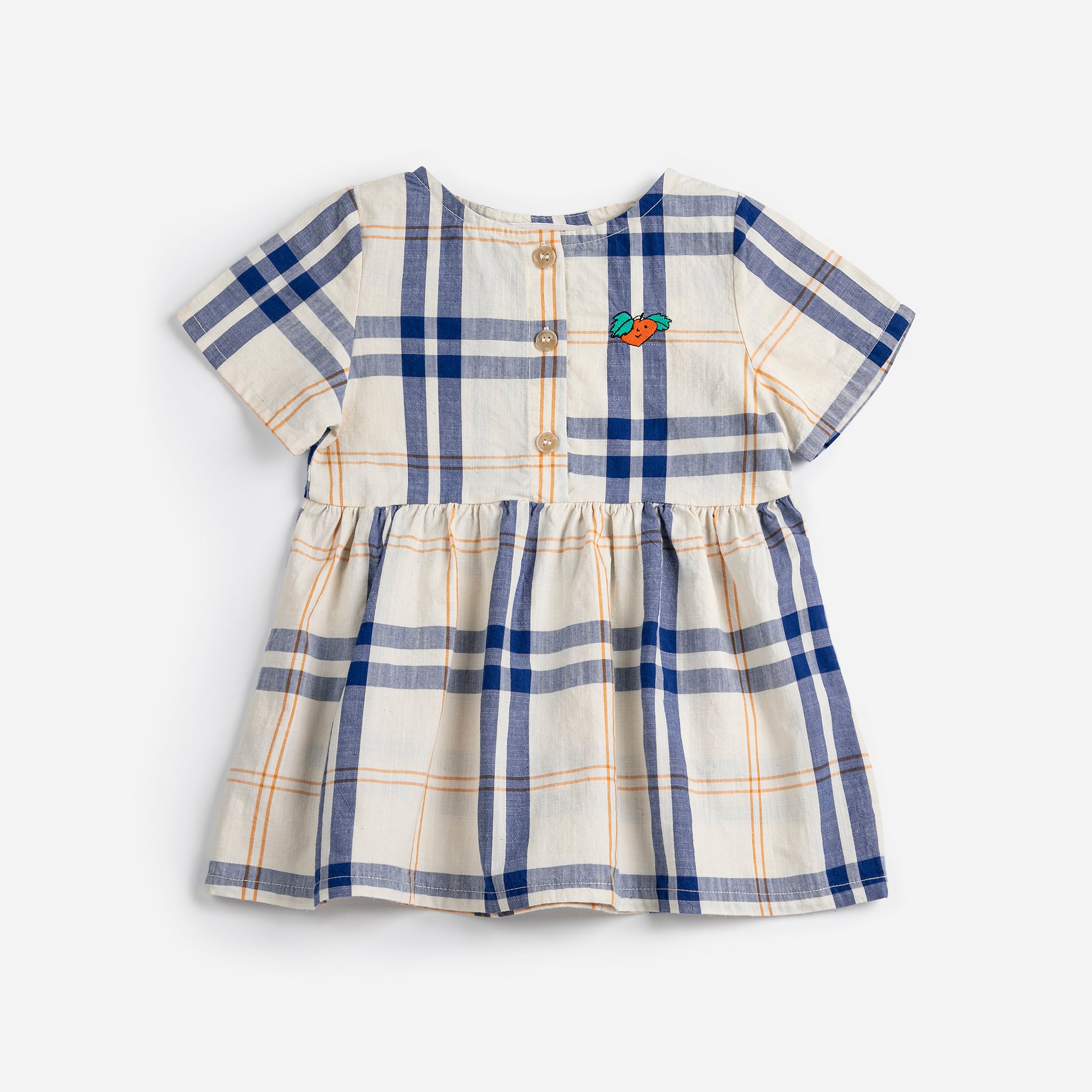 Fun Tartan Woven Dress (Multicolor)