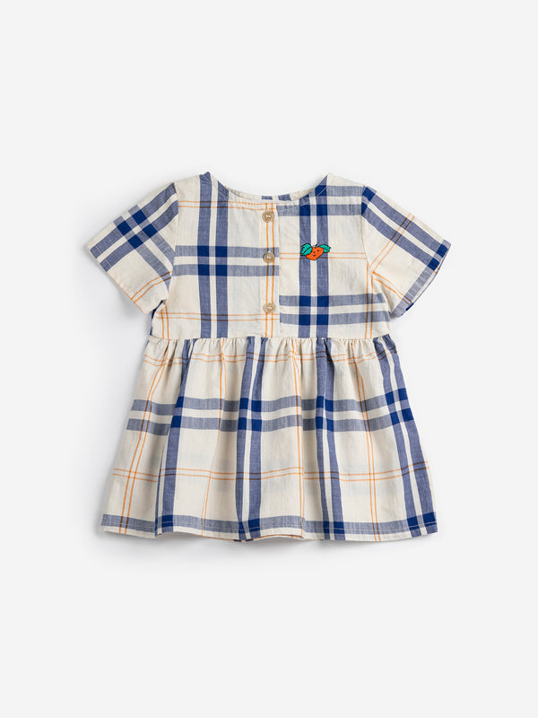 Fun Tartan Woven Dress (Multicolor)
