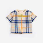 Fun Tartan Knitted T-Shirt (White)