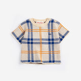 Fun Tartan Knitted T-Shirt (White)