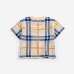 Fun Tartan Knitted T-Shirt (White)
