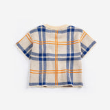 Fun Tartan Knitted T-Shirt (White)