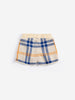Fun Tartan Knitted Shorts (White)