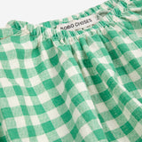 Pixel Sugar Beet Vichy Woven Blouse (Green)