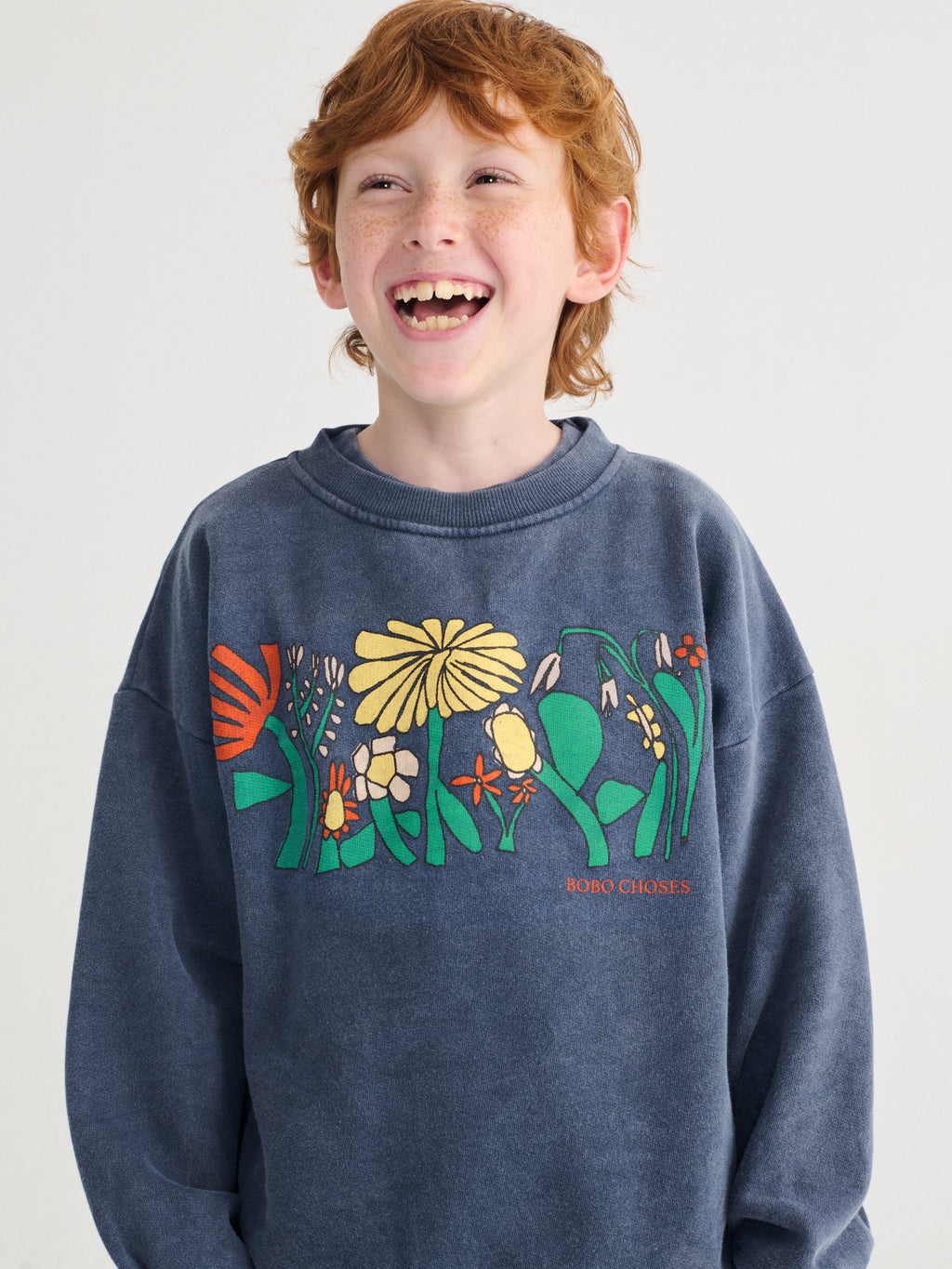 Color Herbalist Sweatshirt (Navy Blue)