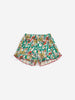 Color Herbalist All Over Woven Big Kid Shorts (Offwhite)
