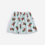 Juicy Tomatoes All Over Skirt (Light Blue)