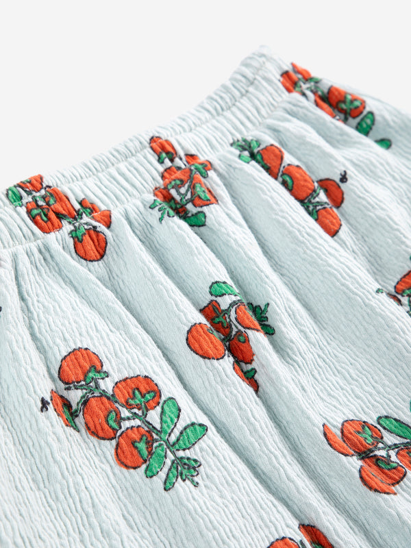 Juicy Tomatoes All Over Skirt (Light Blue)