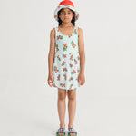 Juicy Tomatoes All Over Skirt (Light Blue)
