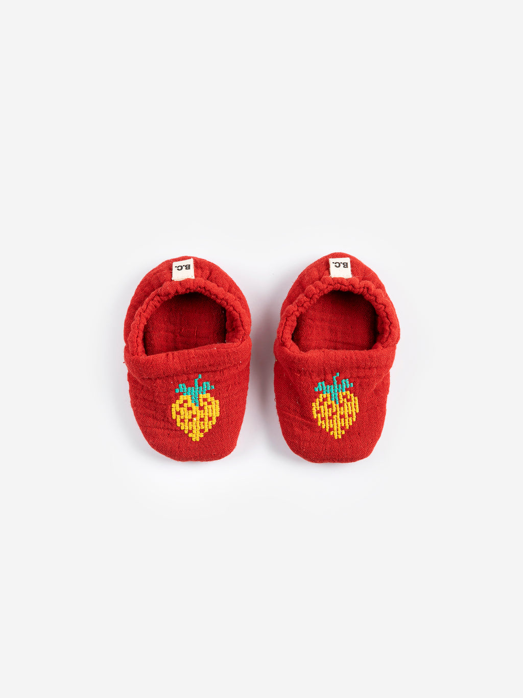 Strawberry Baby Slippers