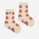 Long Baby Socks Two Pack (Kaleidoscope All Over, Stripes)