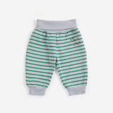 Stripes Jogging Pants (Light Heather Grey)