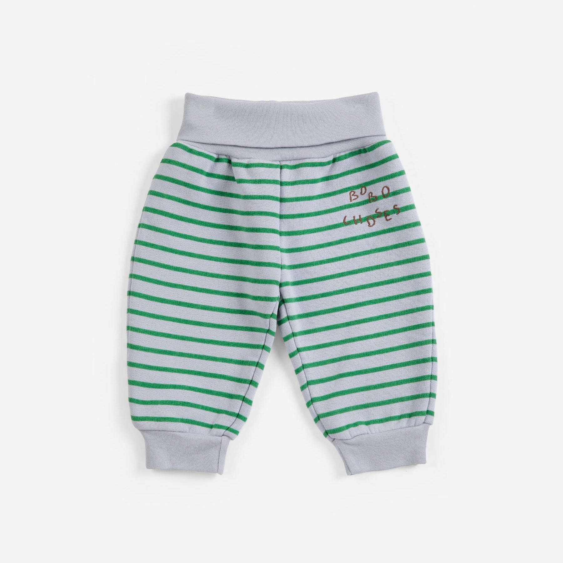 Stripes Jogging Pants (Light Heather Grey)