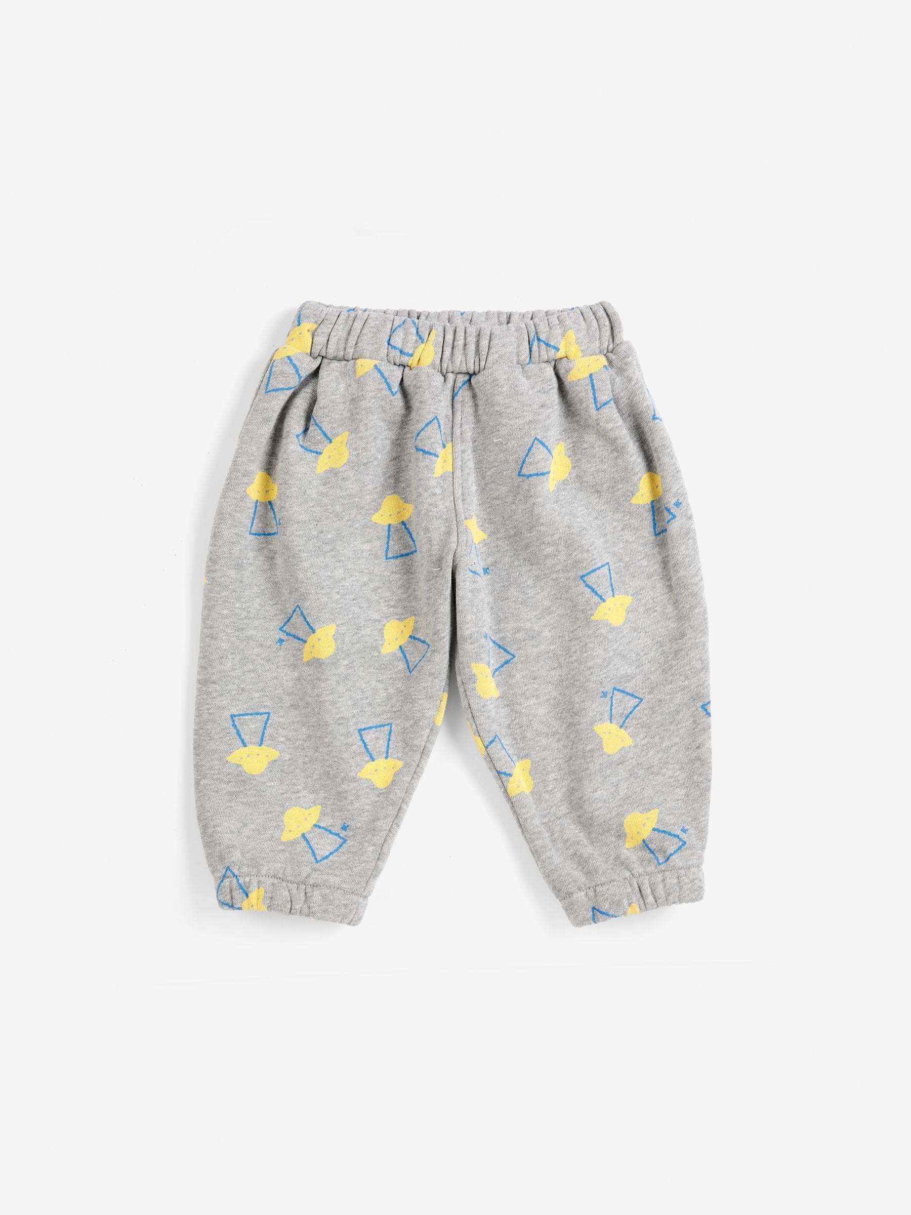 Pixel Abduction All Over Jogging Pants (Light Heather Grey)